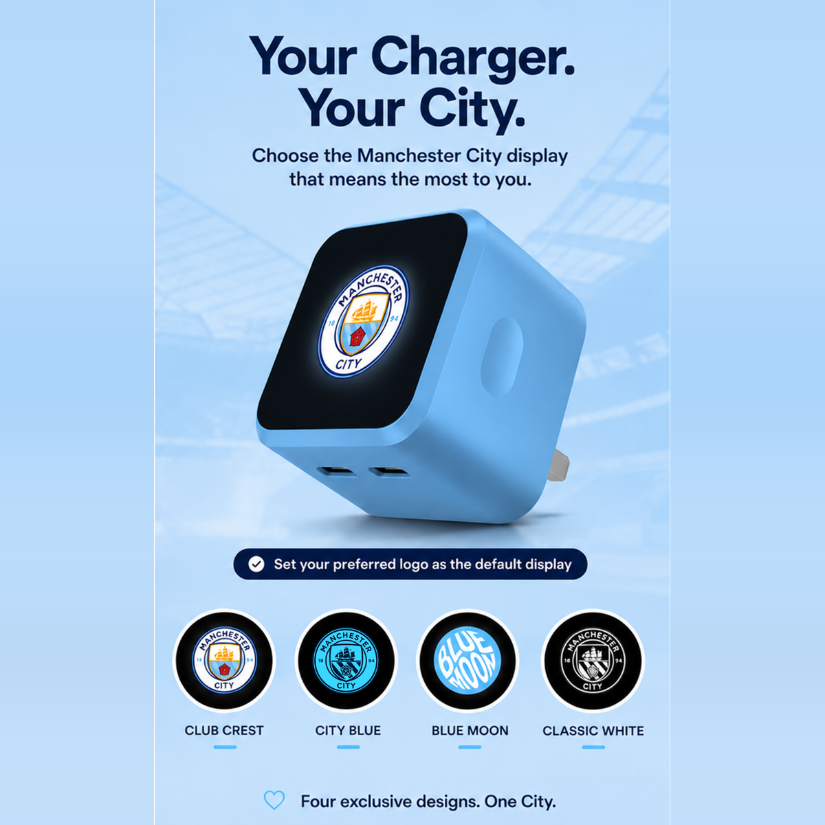 Official Manchester City Fast Charger