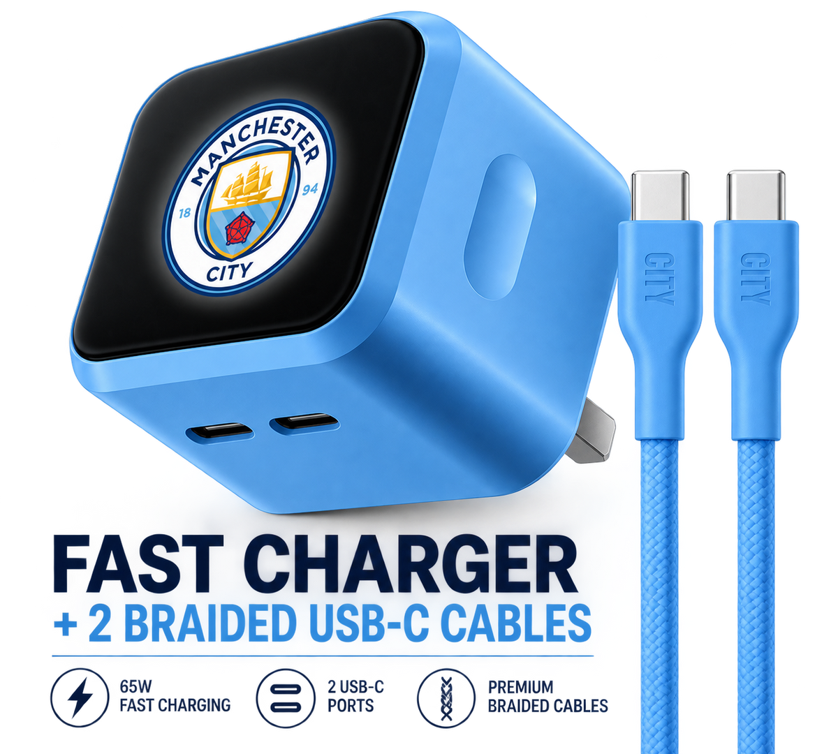 Official Manchester City Fast Charger